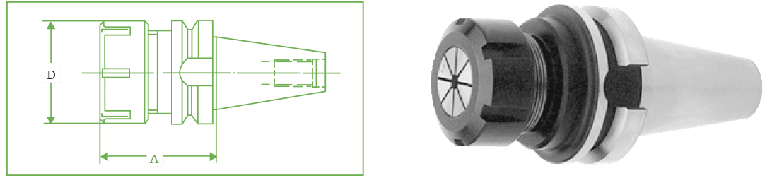 Centaur BT AF Collet Chucks